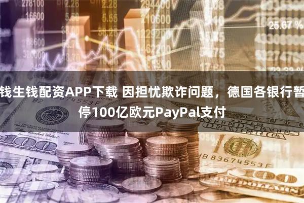 錢生錢配資APP下載 因擔憂欺詐問題，德國各銀行暫停100億歐元PayPal支付